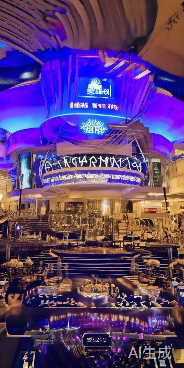 在澳门新葡京金沙城中心，娱乐设施也是其一大亮点。除